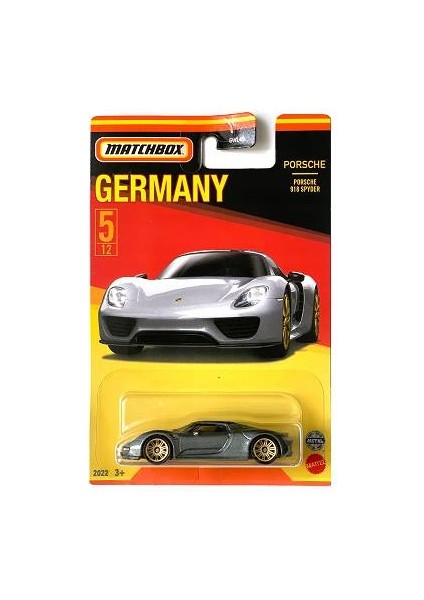 Almanya Araçları Serisi Porsche 918 Spyder