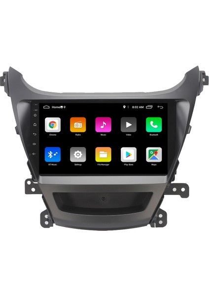 Hyundai Elantra Android 11 Carplay Multimedya Ekran Teyp 2GB+16GB