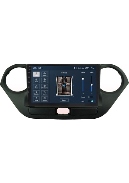 Hyndai I10 Android 11 Carplay Multimedya Ekran Teyp 2GB+16GB indirimleri