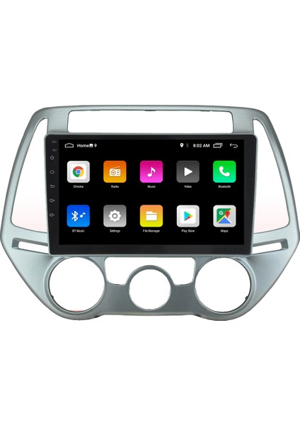 Hyundai I20 Android 11 Carplay Multimedya Ekran Teyp 2GB+16GB