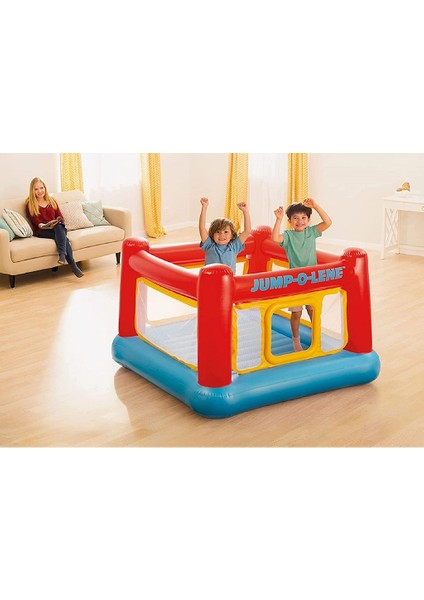 48260 Şişme Zıplama Havuzu Oyun Evi Jump-O-Lene +Pompa Hediyeli