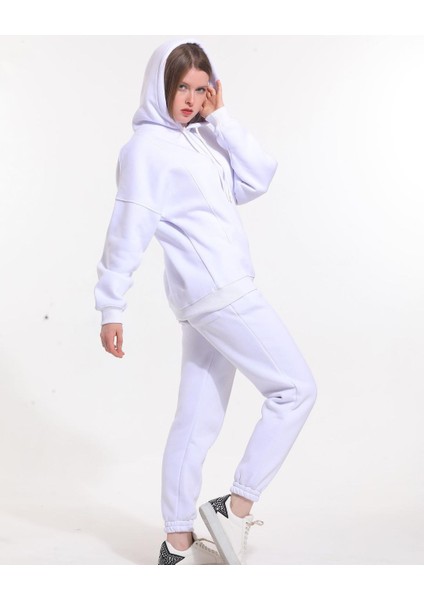 Eşofman Takımı Şardonlu Beyaz Renk modelleri