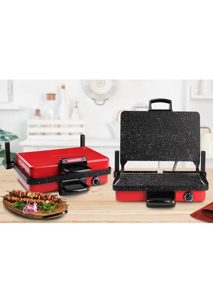 SEVENLEX KIRMIZI LAHMACUN VE YEMEK YAPMA MAKİNESİ