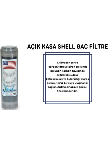 Ihlas Aura Cebillion Uyumlu Açık Kasa Cihaz 3'lü Filtre Bakım Seti modelleri