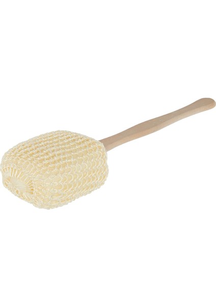 Sisal Ahşap Saplı Sırt Lifi