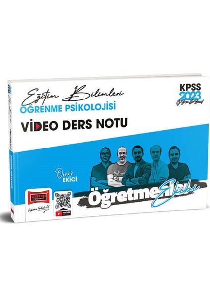 KPSS 2023 Eğitim Bilimleri Öğretmenler Ekibi Öğrenme Psikolojisi Video Ders Notları