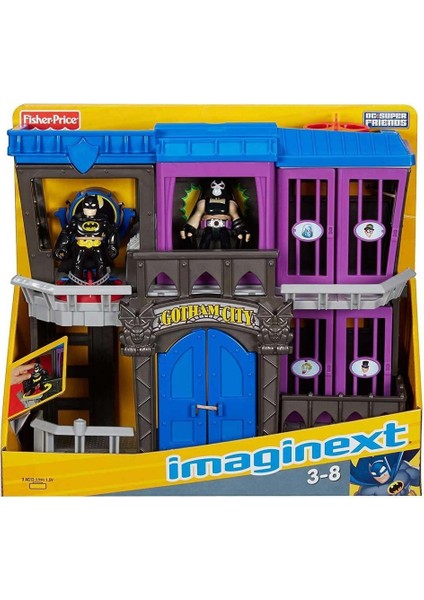 W9642 Imaginext® Dc Super Friends™ Gotham Hapishanesi Oyun Seti