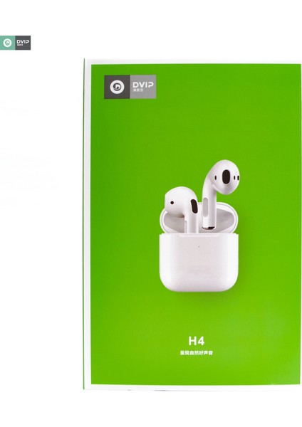 H4 4.Nesil Pods Bluetooth Kulaklık Beyaz