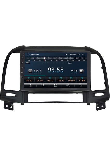 Hyundai Santa Fe Android 11 Carplay Multimedya Ekran Teyp 2GB+16GB indirimleri