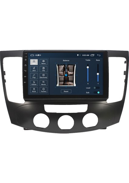 Hyundai Sonata Android 11 Carplay Multimedya Ekran Teyp 2GB+16GB