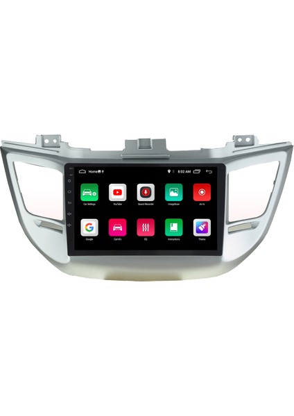 Hyundai Tucson Android 11 Carplay Multimedya Ekran Teyp 2GB+16GB