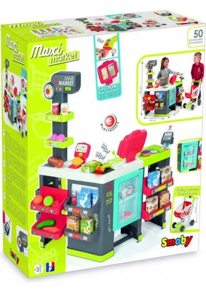 7600350215 Smoby, Maxi Market / 3-6 Yaş