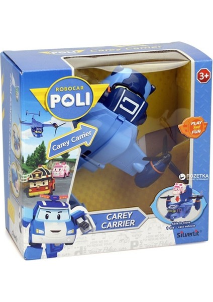 POLI/83359 Robocar Poli Sesli ve Işıklı Kargo Uçağı