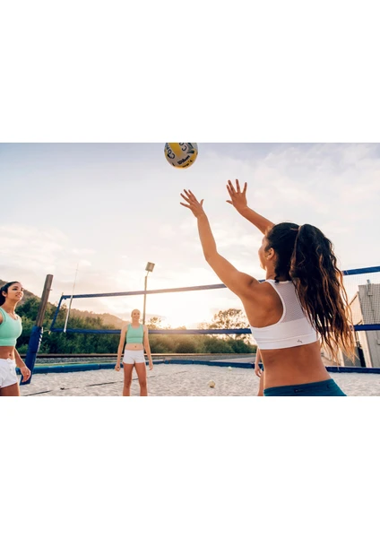 Renkli Dayanıklı 9 Metre - Renkli -2.5 mm Kalın Outdoor Voleybol Filesi Standard Kalın