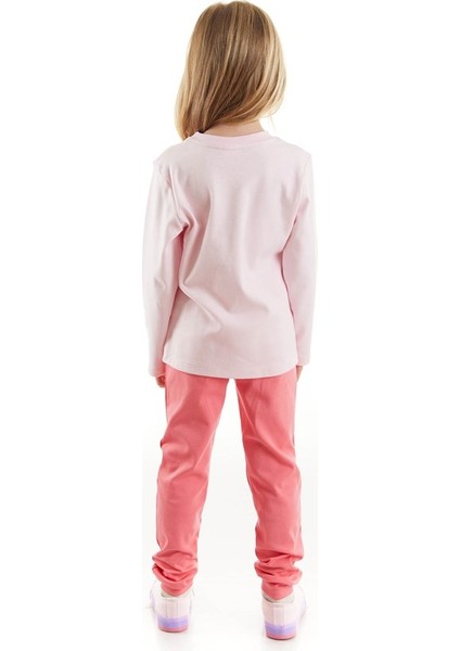 Lisanslı Kız Çocuk Pijama Takımı 20237