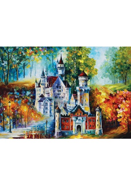 Neuschwanstein Şatosu 1500 Parça Puzzle fiyatları