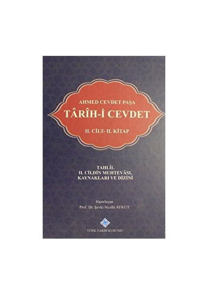Tarih-I Cevdet Cilt: 2 - 2. Kitap