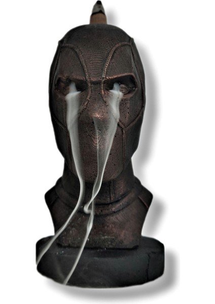 Deadpool Bust Biblo Temalı Geri Akış Tütsülük