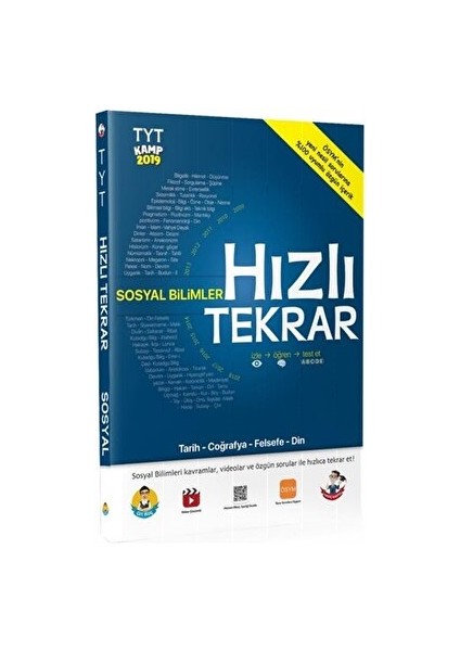 TYT Sosyal Bilimler Hızlı Tekrar - Tarih Coğrafya Felsefe Din