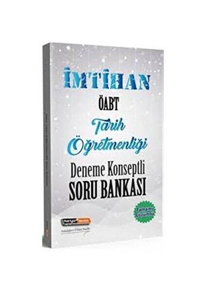 2019 Imtihan ÖABT Tarih Deneme Konseptli Soru Bankası