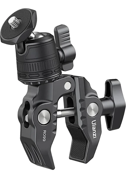 R099 Clamp Mount Mini Ball Head