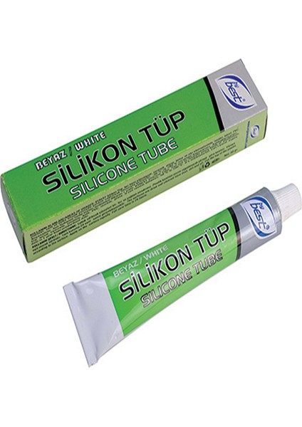 By Best Tüp Silikon Beyaz 50 gr