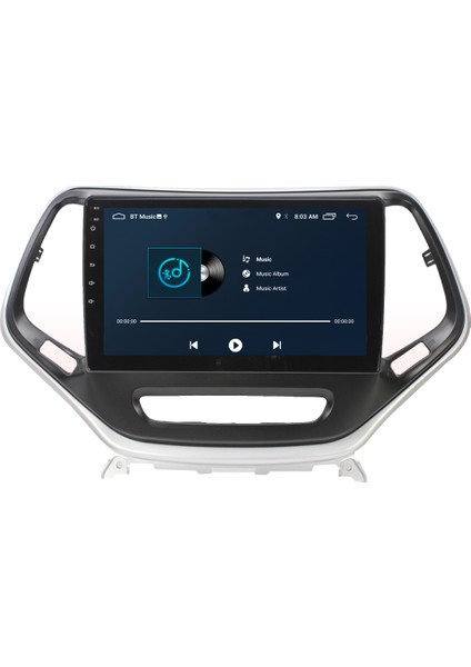 Jeep Cherokee Android 11 Carplay Multimedya Ekran Teyp 2GB+16GB modelleri