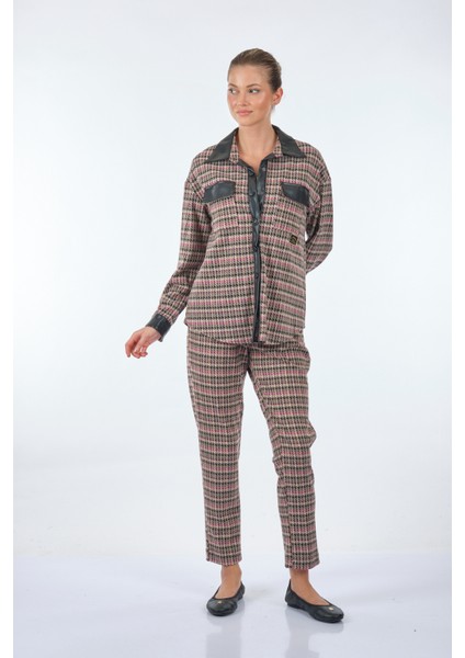 Oversize Gömlek Yaka Pantolon Takım - Minimalist Günlük Tarz modelleri