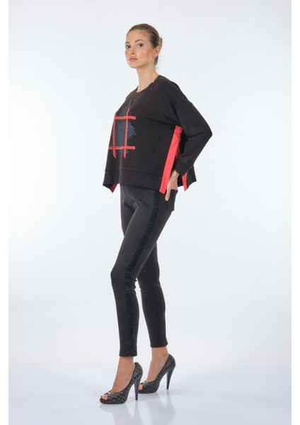 Oversize Crop Uzun Kollu Kadın Triko - Minimalist Günlük Stil modelleri