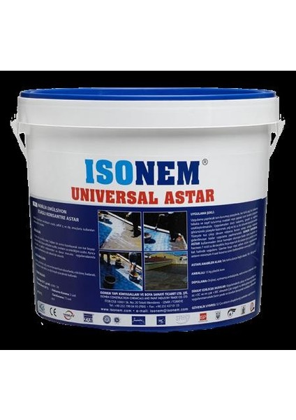 Isonem Universal Akrilik Emülsiyon Esaslı Konsantre Astar 1 kg