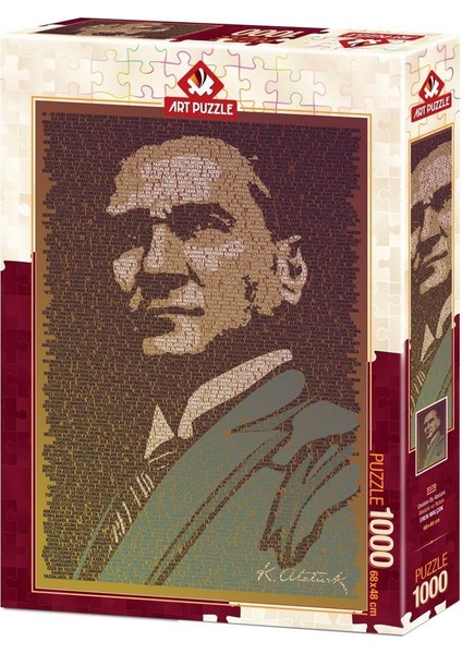 5170 Art Puzzle Atatürk ve Nutuk 1000 Parça Puzzle