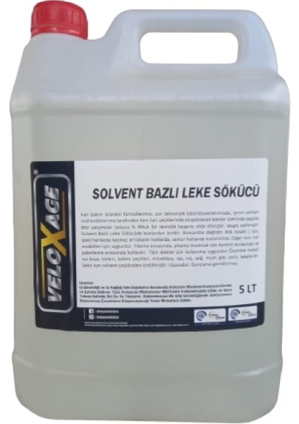 Solvent Bazlı Halı Leke Sökücü 5kg