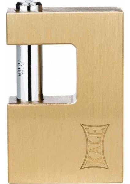 Kilit Yatay Pirinç Asma Kilit 90 mm