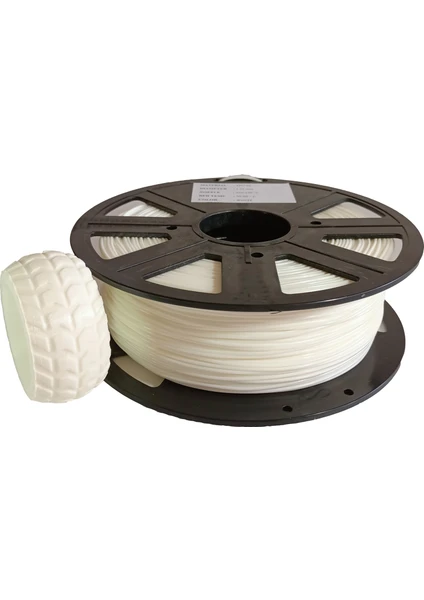 92A Tpu Esnek Flex Filament 500GR Beyaz