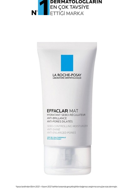 La Roche-Posay Parlama Karşıtı Cilt Bakım Seti: Effaclar Mat Krem&effaclar Yüz Temizleme Jeli