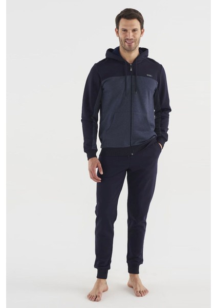 3759 Erkek Eşofman Takımı-Lacivert