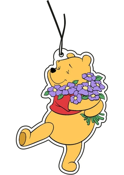 Winnie The Pooh Tasarımlı Dekoratif Oto Kokusu ve Aksesuarı