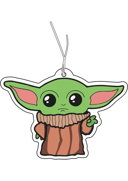 Baby Yoda Tasarımlı Dekoratif Oto Kokusu ve Aksesuarı