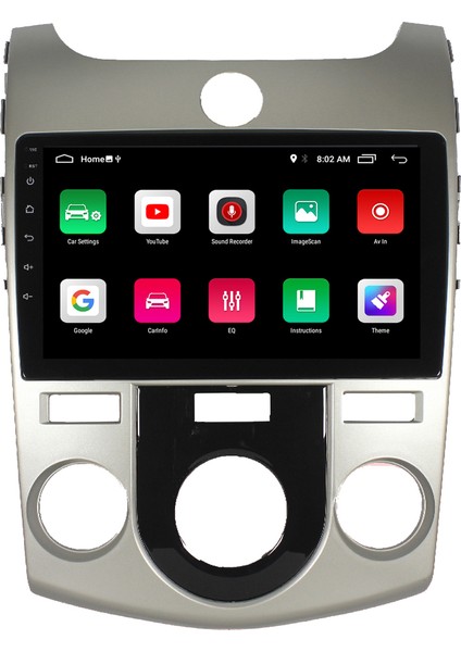 Kia Cerato Android 11 Carplay Multimedya Ekran Teyp 2GB+16GB