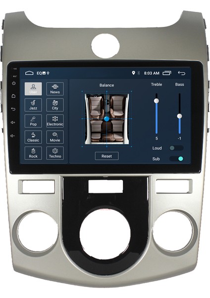 Kia Cerato Android 11 Carplay Multimedya Ekran Teyp 2GB+16GB indirimleri