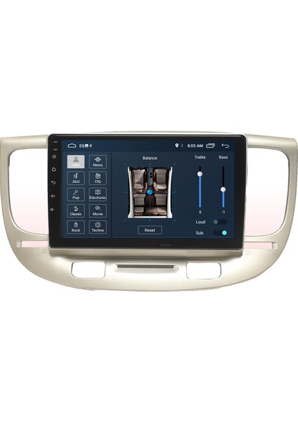 Kia Rıo Android 11 Carplay Multimedya Ekran Teyp 2GB+16GB