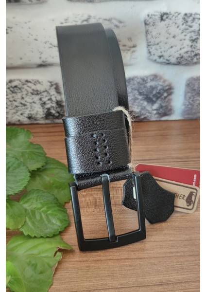 4.5 cm Siyah Orijinal Manda Derisi