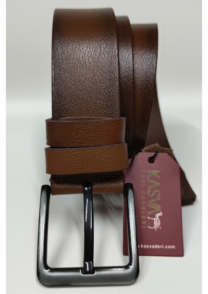 4.5 cm Fındık Orjinal Manda Derisi Spor Kemer