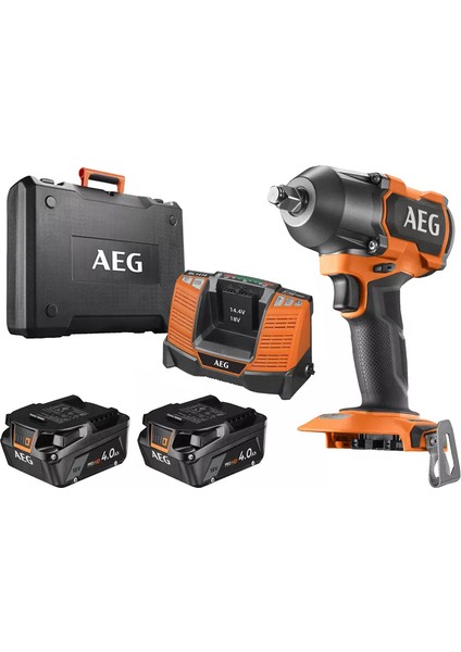 Aeg Bss 18MTF12BL-402C 18V 4.0AH Darbeli Somun Sıkma