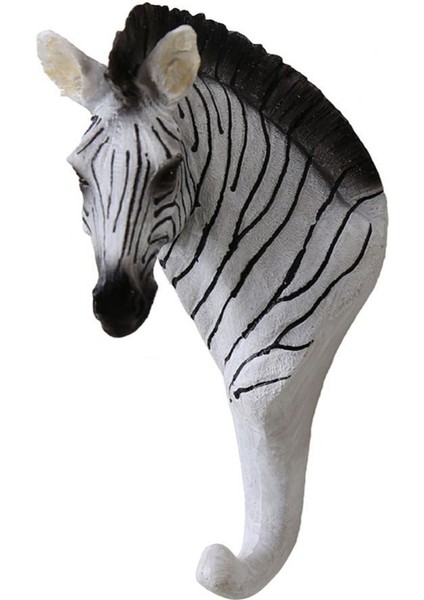 Dekoratif Modern Duvar Askılık Zebra Duvar Dekor Askı
