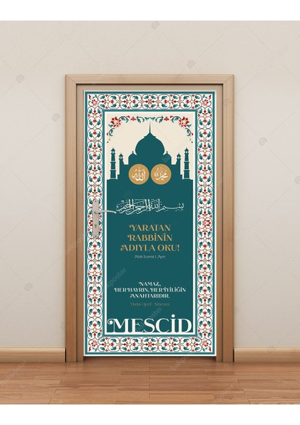 Mescit Kapı Giydirme 100X200 cm - Folyo