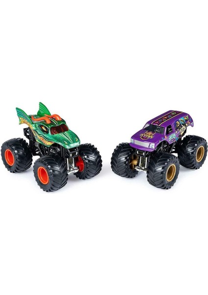 Spin Master SPIN-6044943 Monster Jam 1:64 2'li Araba Seti