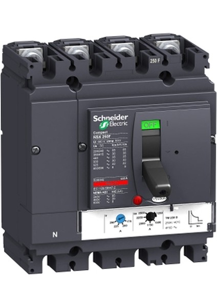 SCHNEIDER,140-200A Termik Manyetik Şalter 36KA 4p LV431641