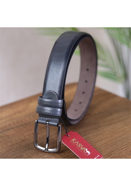 2 Adet 3.5 cm Suni Klasik Kemer