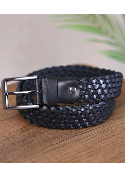 4 cm El Örügüsü Siyah Deri Kemer fiyatları